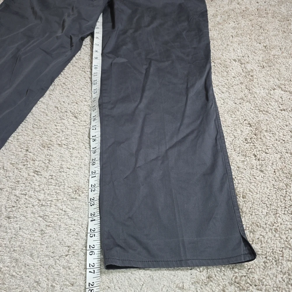 Womans SoCa St. John Awesome Gray Stretch Pants Zip Back Pockets Size 16 - Picture 5 of 6